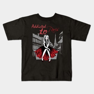 Addicted to Paris Kids T-Shirt